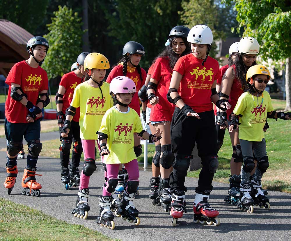 Skate Journeys Summer Inline and Roller Skate Camps for youth.