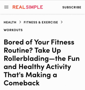 Rollerblading: A Fun, Healthy Comeback