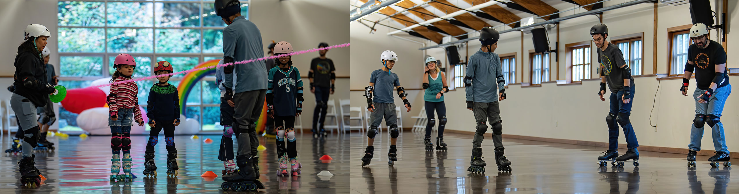 Youth and Adult classes on inline and roller skates
